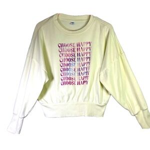 “Choose Happy” Old Navy Sweatshirt